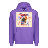 Purple made in the usa Premium Hoodie - TumblerDesignByShophia