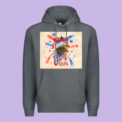 Made In The Usa Premium Hoodie Designed By Tumblerdesignbyshophia