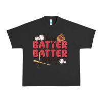 Pigment Black hey batter batter swing Urban Heavy Tee - MaliasSmallBusiness