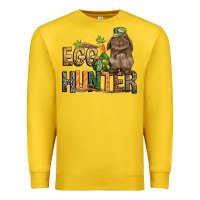 Lemon Egg hunter with rabbit Easter Day Premium Sweatshirt - HowdyJamesFarm