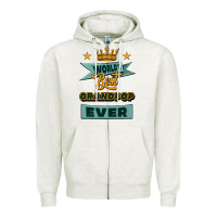 World's Best Grandpop Ever Zipper Hoodie | Teevron