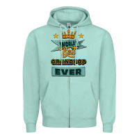 Seafoam world's best grandpop ever Zipper Hoodie - Jasminsmagicworld