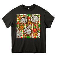 Asphalt christmas leopard duck Heavy Core Tee - FaDigitalArtStudio