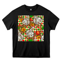 Black christmas leopard duck Heavy Core Tee - FaDigitalArtStudio