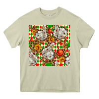 Mossy christmas leopard duck Heavy Core Tee - FaDigitalArtStudio