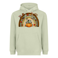 Matcha Fall rainbow pumpkin Heavyweight Hoodie - NancyCooperArtShop