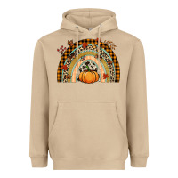 Mushroom Fall rainbow pumpkin Heavyweight Hoodie - NancyCooperArtShop