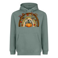 Sage Fall rainbow pumpkin Heavyweight Hoodie - NancyCooperArtShop