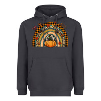 Smoke Fall rainbow pumpkin Heavyweight Hoodie - NancyCooperArtShop