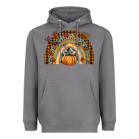 Storm Fall rainbow pumpkin Heavyweight Hoodie - NancyCooperArtShop