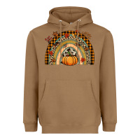 Toasted Coconut Fall rainbow pumpkin Heavyweight Hoodie - NancyCooperArtShop