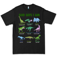 Black god says i am dinosaurs Premium Tee - JahusDesignShop