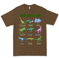 Cacao god says i am dinosaurs Premium Tee - JahusDesignShop