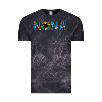 Cloud Black nana cowhide sunflower Vintage Tee - Jasminsmagicworld