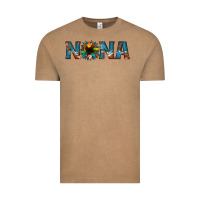 Vintage Coffee nana cowhide sunflower Vintage Tee - Jasminsmagicworld