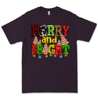 Plum merry and bright with christmas tree  cakes ado Premium Tee - AdoDesignShop