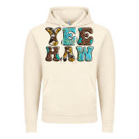 Vintage Artic western sunflowers turquoise leopard yee haw Vintage Hoodie - BarkalooDesign