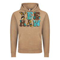 Vintage Coffee western sunflowers turquoise leopard yee haw Vintage Hoodie - BarkalooDesign