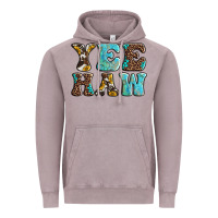Vintage Zinc western sunflowers turquoise leopard yee haw Vintage Hoodie - BarkalooDesign