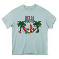 Arona hello summer Heavy Core Tee - CowhideDigitalArt