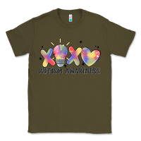 Army Green autism awareness Classic Tee - MaliasSmallBusiness