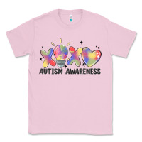 Bubblegum Pink autism awareness Classic Tee - MaliasSmallBusiness