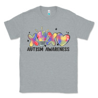 Heather Grey autism awareness Classic Tee - MaliasSmallBusiness