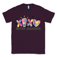 Plum autism awareness Classic Tee - MaliasSmallBusiness