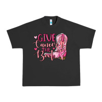 Pigment Black give cancer the boot Urban Heavy Tee - MaliasSmallBusiness