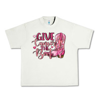 Pistachio give cancer the boot Urban Heavy Tee - MaliasSmallBusiness