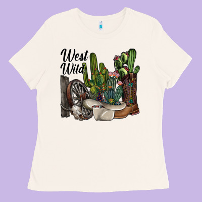 West Wild Ladies Tee Designed By Sublimationcraftshop