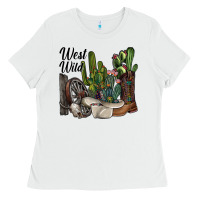 White west wild Ladies Tee - SublimationCraftShop