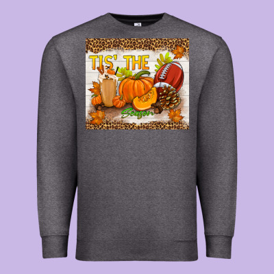 Tis The Season Fall Premium Sweatshirt Designed By Tumblerdesignbyshophia