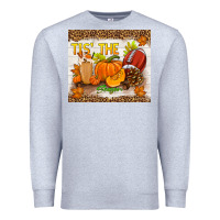 Heather Grey tis the season fall Premium Sweatshirt - TumblerDesignByShophia