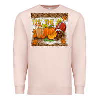 Pale Pink tis the season fall Premium Sweatshirt - TumblerDesignByShophia