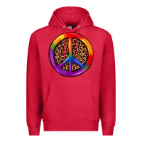 Cardinal peace sign pride Premium Hoodie - JahusDesignShop