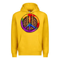Lemon peace sign pride Premium Hoodie - JahusDesignShop