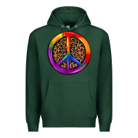Sports Green peace sign pride Premium Hoodie - JahusDesignShop