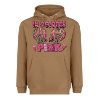 Toasted Coconut in october we wear pink skeleton Heavyweight Hoodie - texasbilliewilder