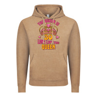 Vintage Coffee the queen is 30 long live the queen Vintage Hoodie - Jasminsmagicworld