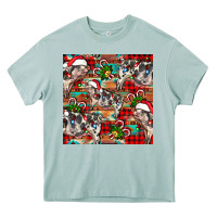 Arona christmas pig  aztec Heavy Core Tee - FaDigitalArtStudio