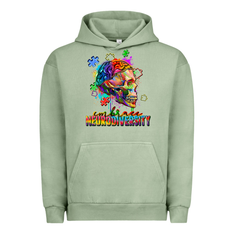 Embrace Neurodiversity Urban Hoodie by FaDigitalArtStudio | Teevron