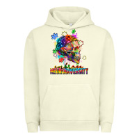 Pigment Pistachio Embrace neurodiversity Urban Hoodie - FaDigitalArtStudio