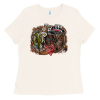 Bone western Ladies Tee - SublimationCraftShop