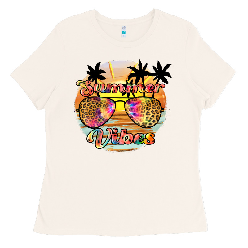 Summer Vibes2 Ladies Tee by JahusDesignShop | Teevron