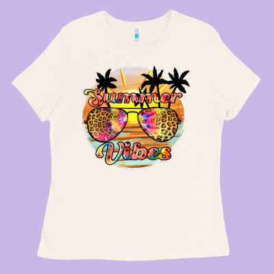 Summer Vibes2 Ladies Tee Designed By Jahusdesignshop