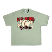 Oil Green busy raising ballers Urban Heavy Tee - MaliasSmallBusiness