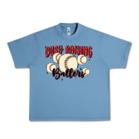 Pebble Blue busy raising ballers Urban Heavy Tee - MaliasSmallBusiness