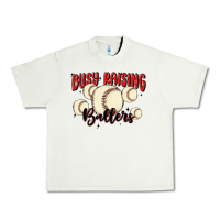 Pistachio busy raising ballers Urban Heavy Tee - MaliasSmallBusiness