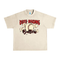 Sandshell busy raising ballers Urban Heavy Tee - MaliasSmallBusiness